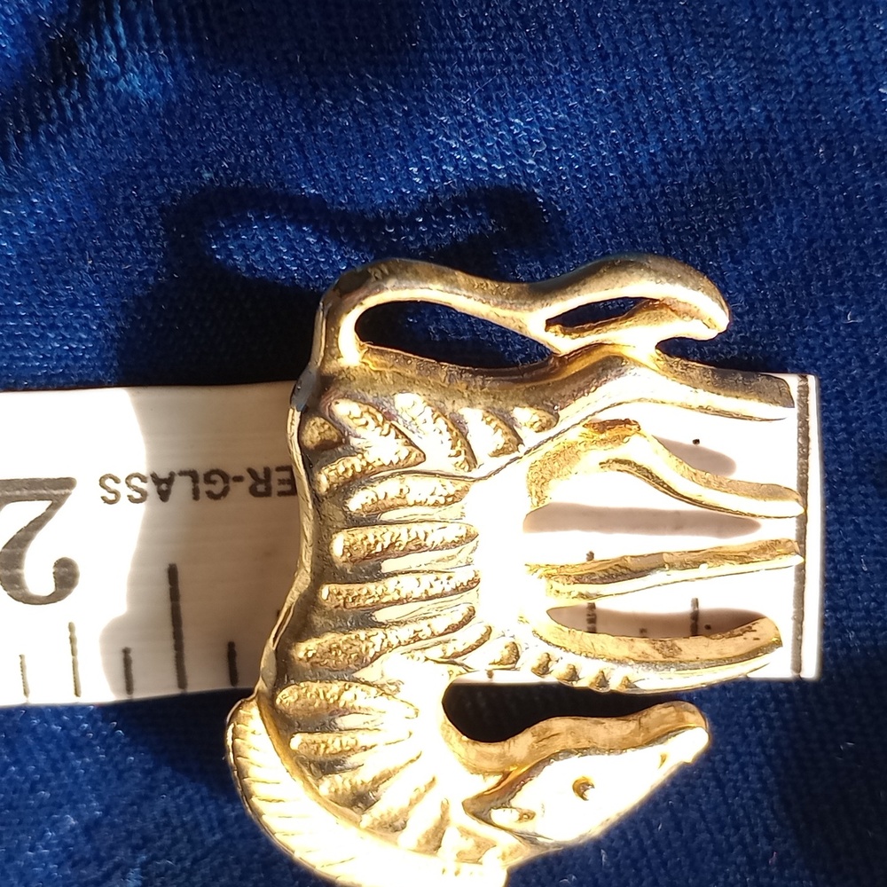 Zebra Gold Color Brooch/ Pin - Picture 4 of 6